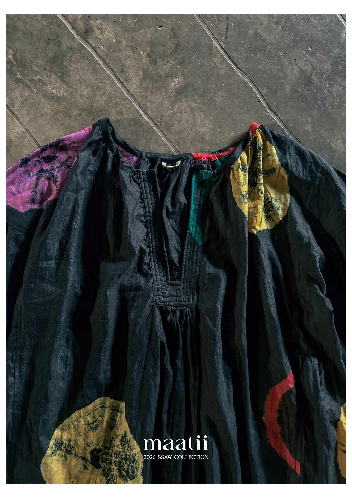 Tusser Silk Khadi Dyed Blouse