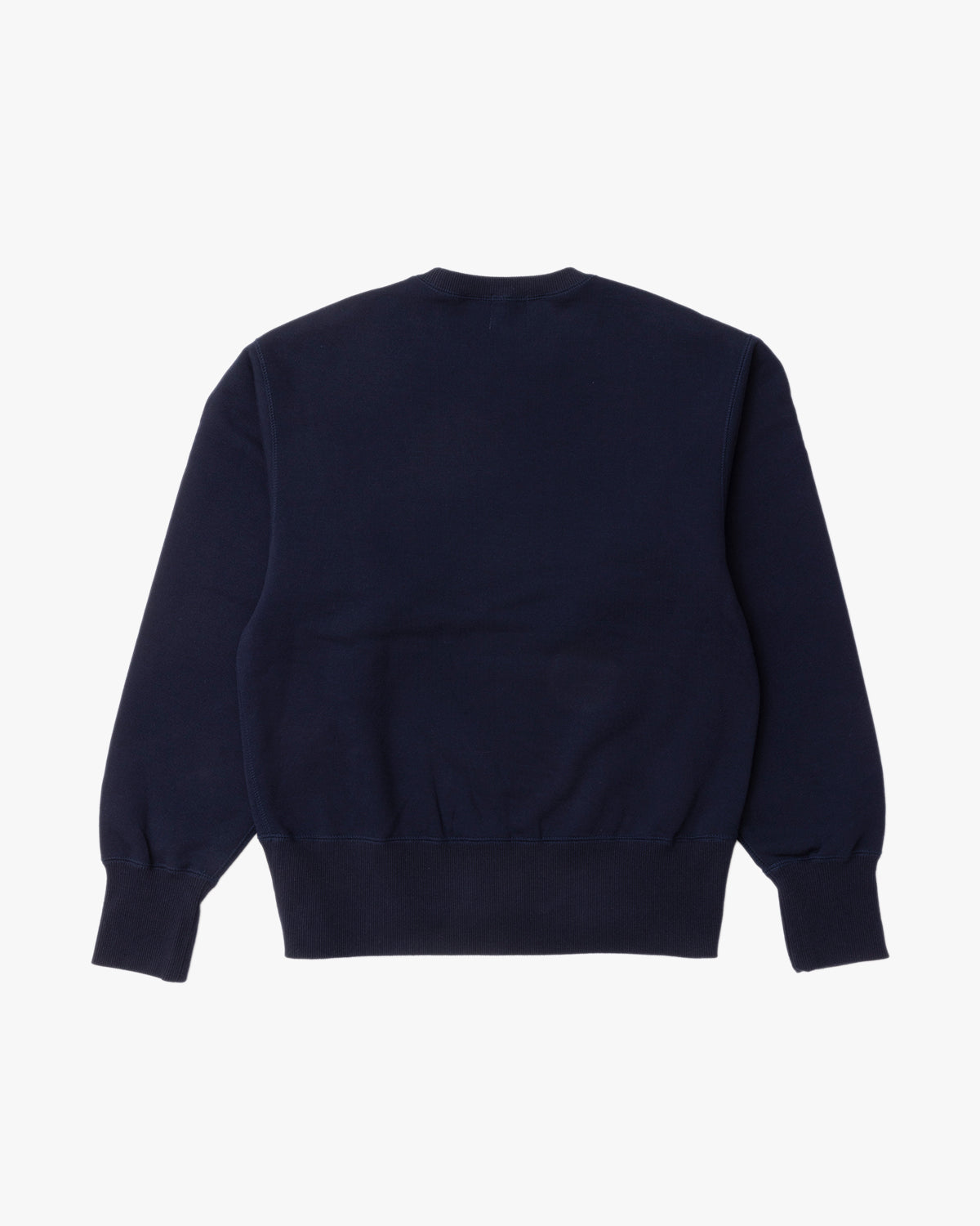 cotton wool urake pullover (beige/navy)