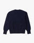 cotton wool urake pullover (beige/navy)