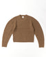 yak rib pullover (camel)