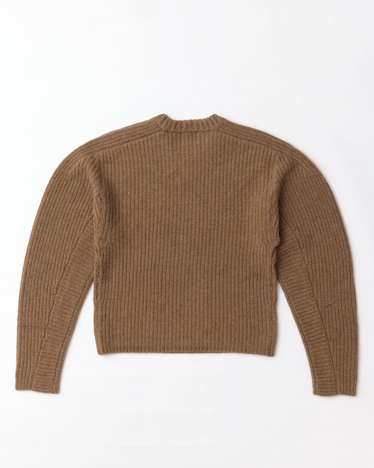 yak rib pullover (camel)