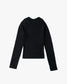 Rib L/S Tee / Black