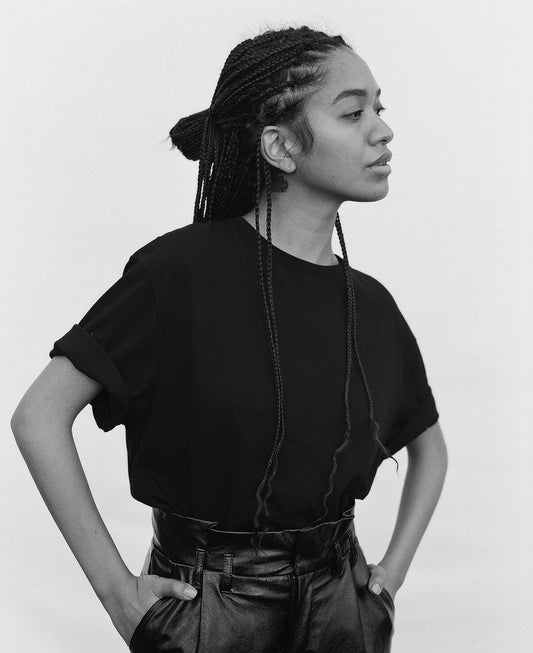 【再入荷】MEN'S TEE / BLACK