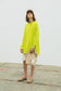 COTTON GUERNSEY SWEATER / Lime Green