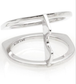 【SALE・50%OFF】Trapeze Ring W / Black Diamond (925 Silver)