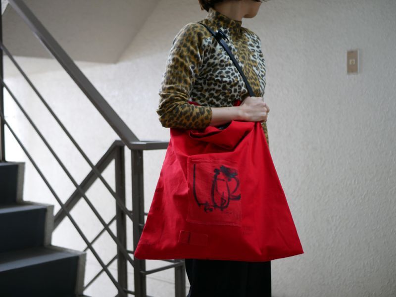 pillow bag (red)