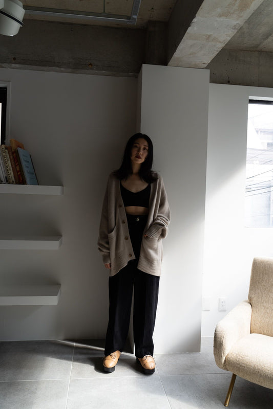 Low g.g Cardigan / Beige