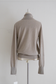 14GG High Neck Pullover / Beige