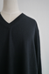 14GG V Neck Pullover / Black