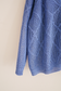 YES Cardigan with Noriko / Blue × Blue