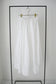 Cotton Organdy Skirt / White